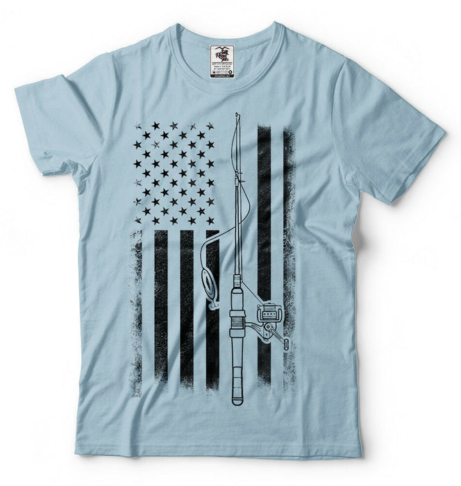 Men's Apparel Fishing Lure Graphic Tee Shirts | Multicolors