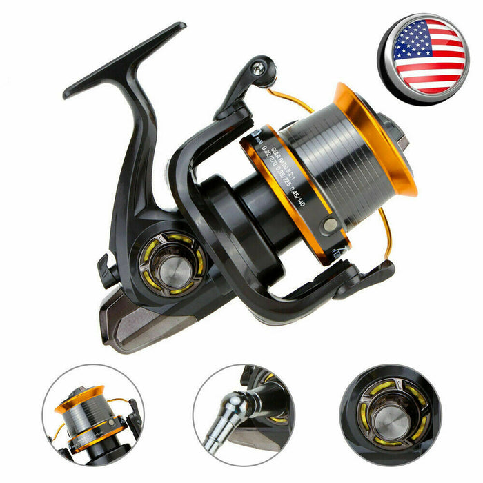 Fishing Spinning 12+1BB Reels | Left Right Handle Saltwater  Freshwater Reels