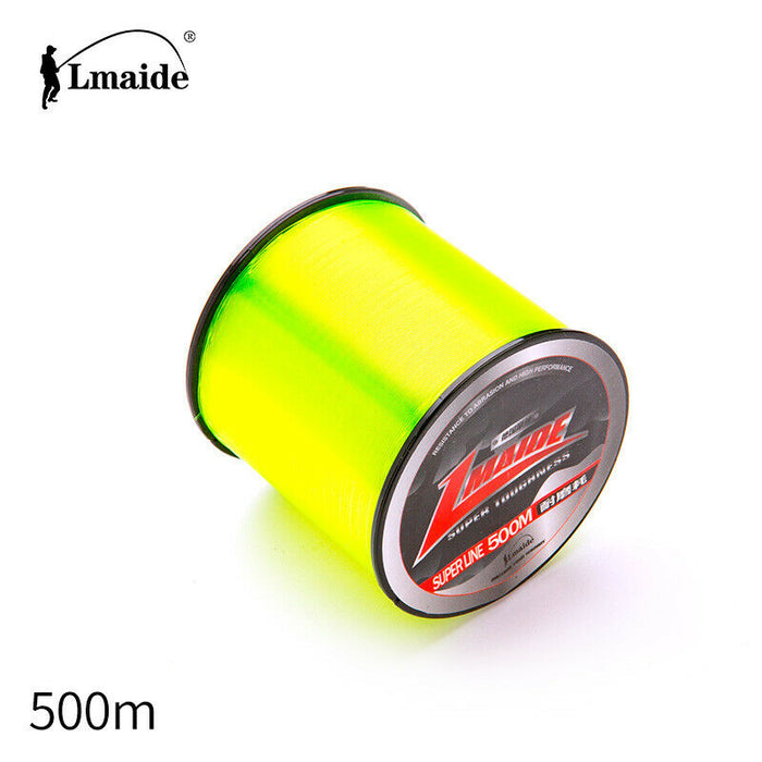 Abrasion Mono-filament Super Resistant 500m Nylon Fishing Line