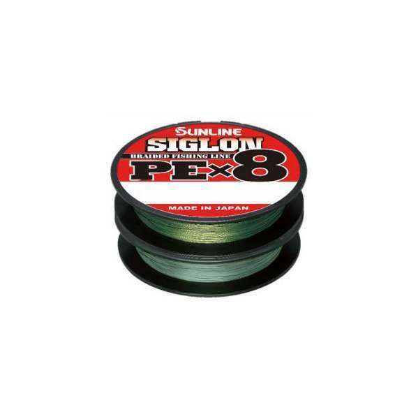 Sunline Siglon PEx8 Braided Line - Dark Green ~ Select lb. Test
