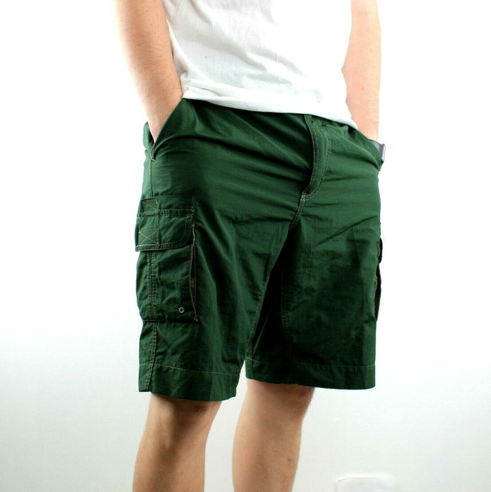 Magellan Outdoors Mag Repel Fish Gear Cargo Shorts Men's Size 36 Green
